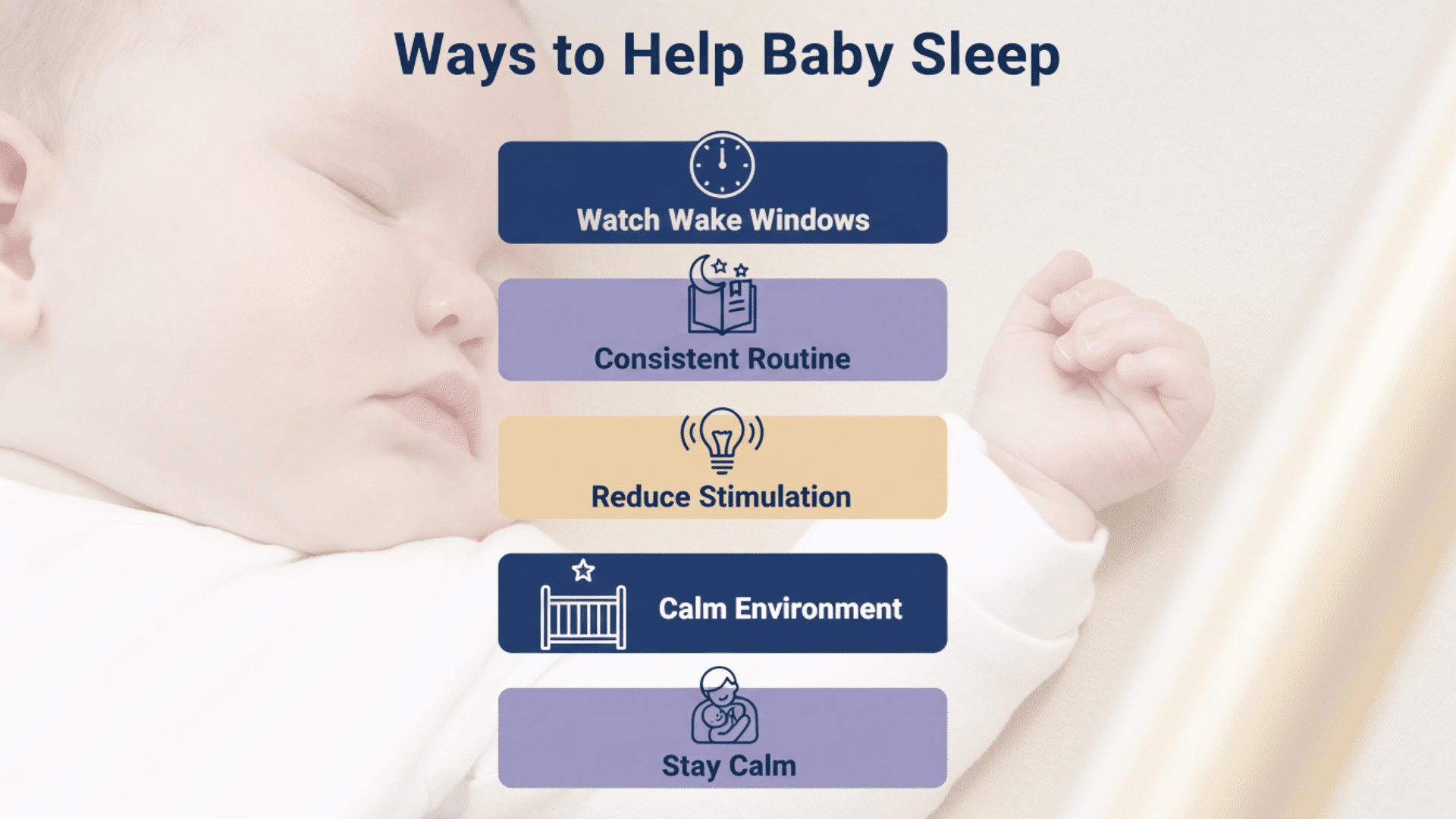 How to Get Your Baby to Stop Fighting Sleep