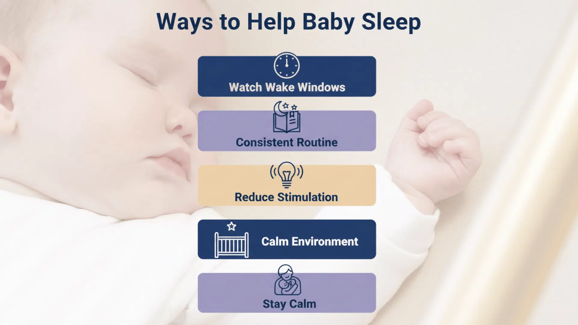 How to Get Your Baby to Stop Fighting Sleep