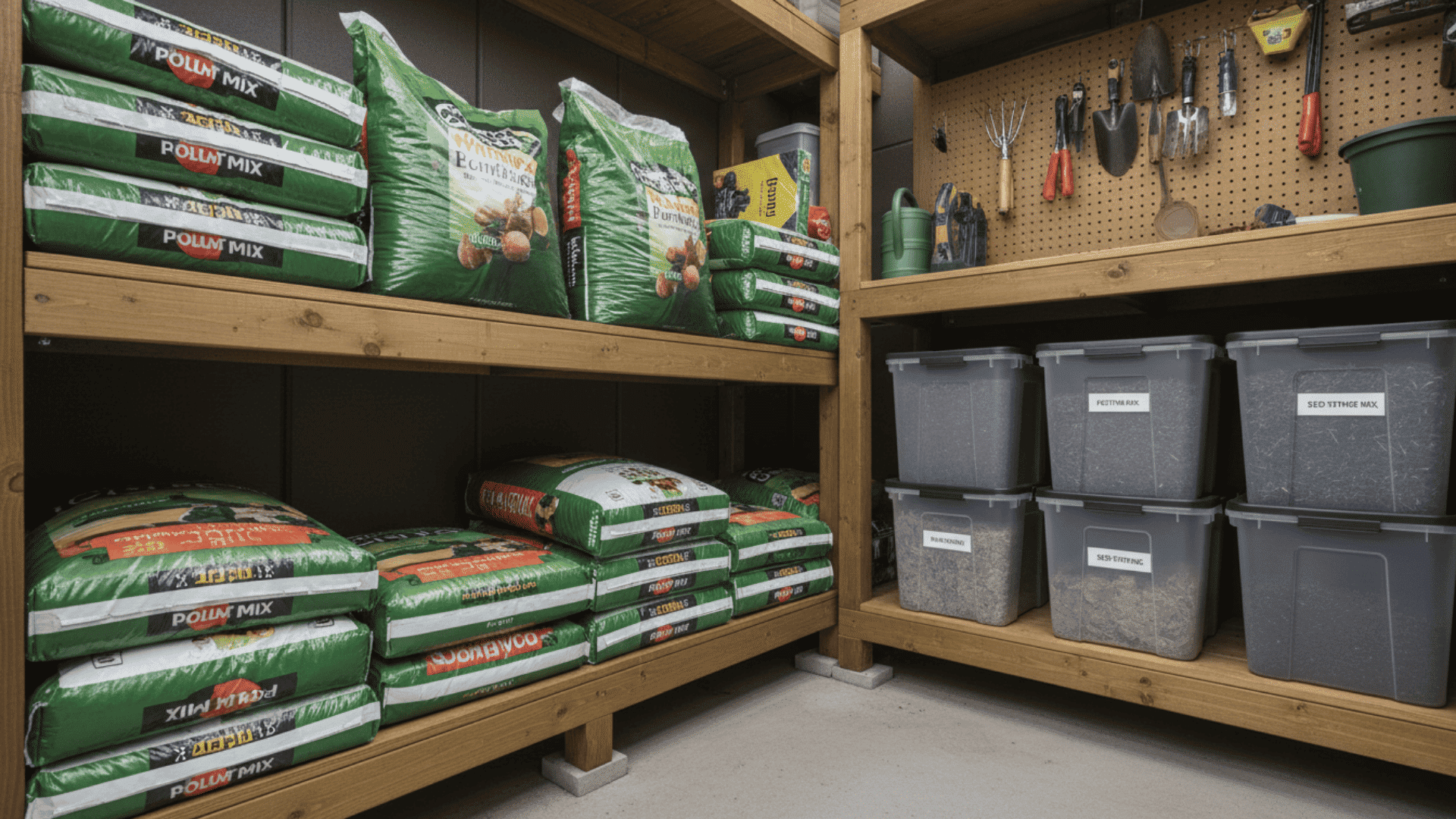 How to Store Potting Soil Correctly