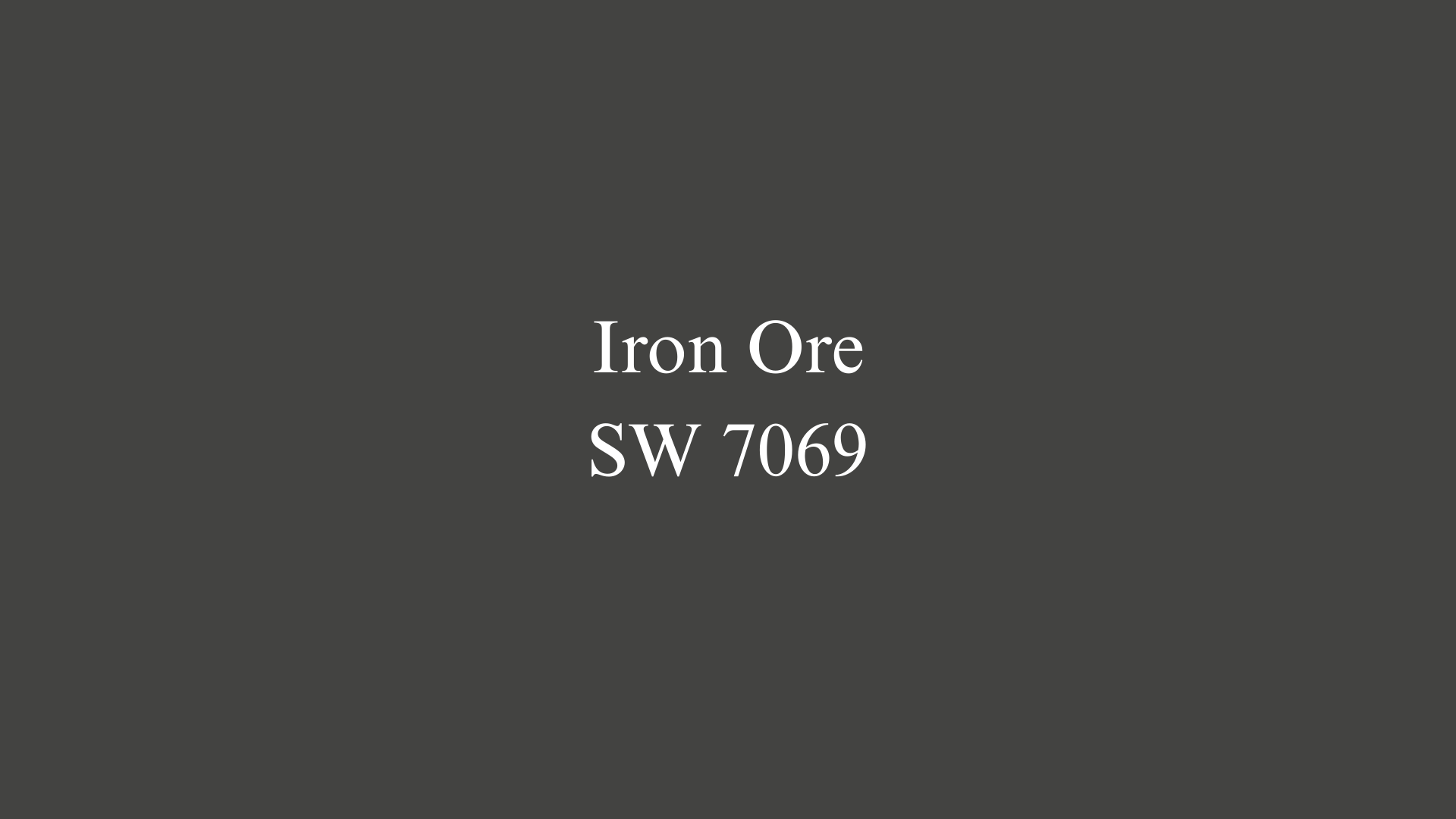 Iron Ore
