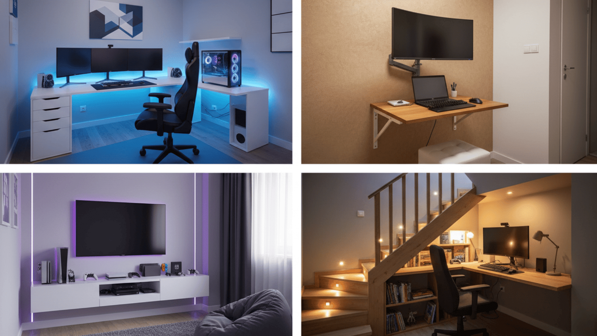 Layout Focused small game room ideas