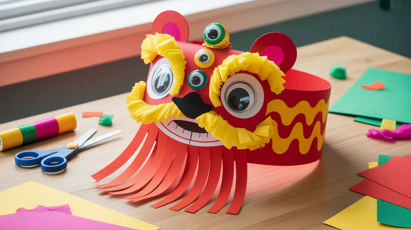 Lion Dance Headband