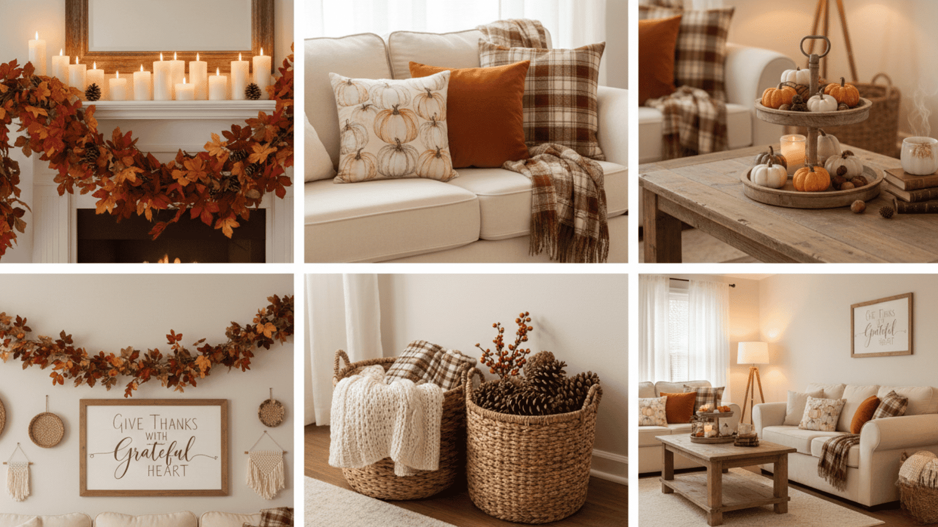 Living Room & Mantel Decoration Ideas