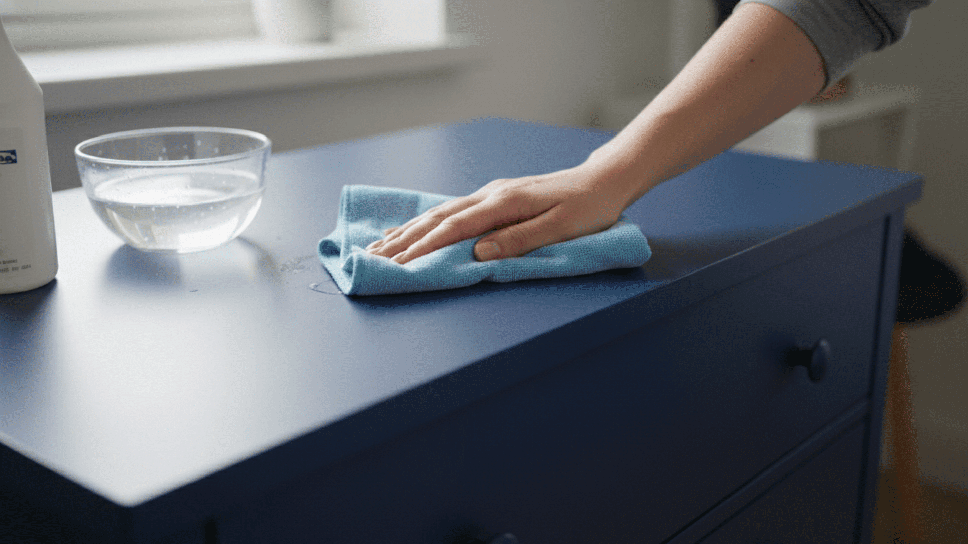 Maintenance and Cleaning After Painting IKEA Furniture