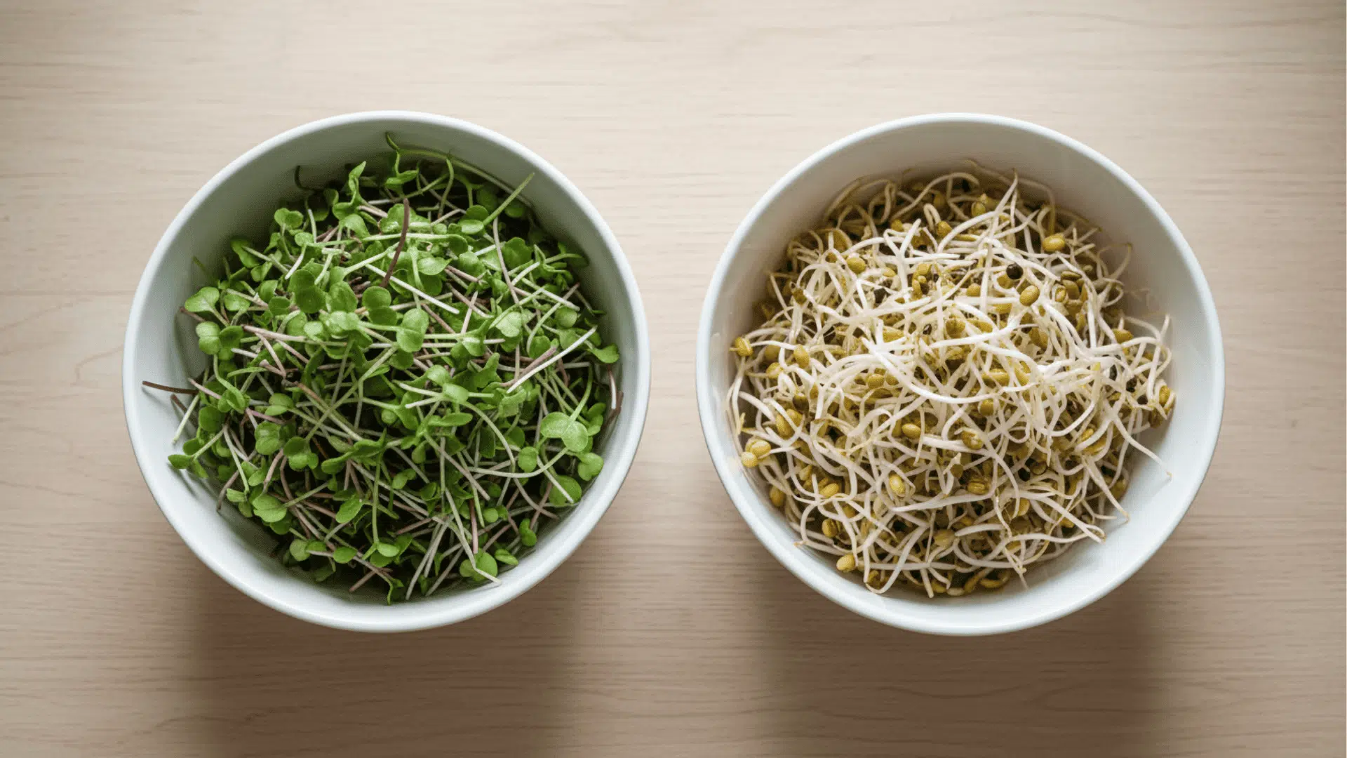 Microgreens vs Sprouts Key Differences