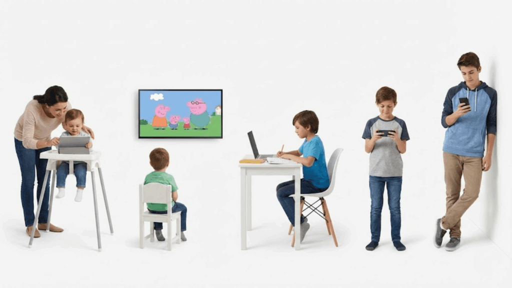 Screen Time Rules by Age Group