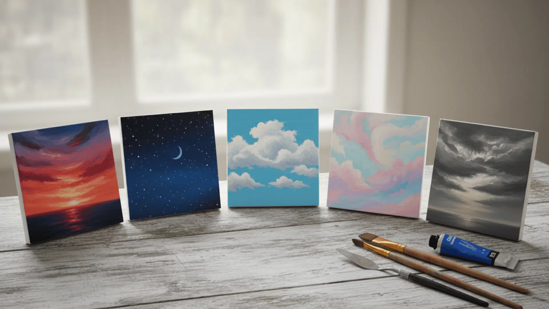 Sky and Weather Painting Ideas