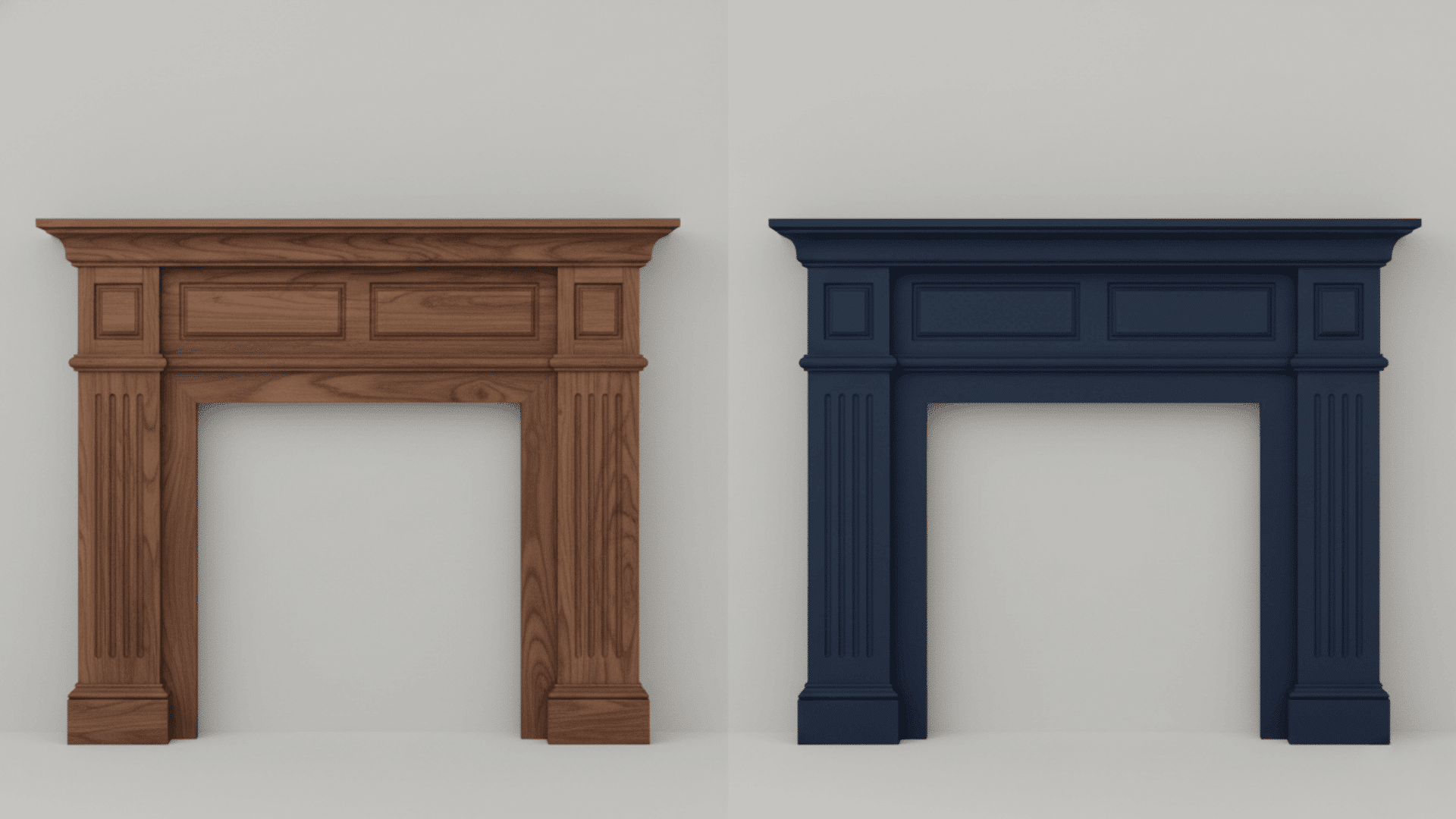 Stained vs Painted Finish