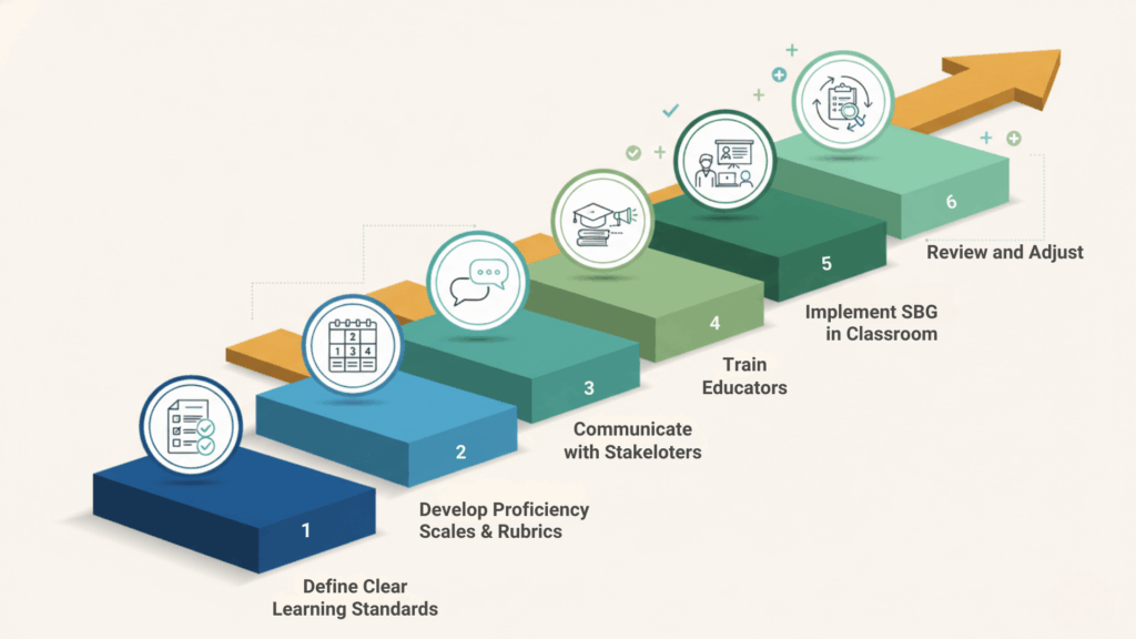 Steps to Implementing Standards Based Grading