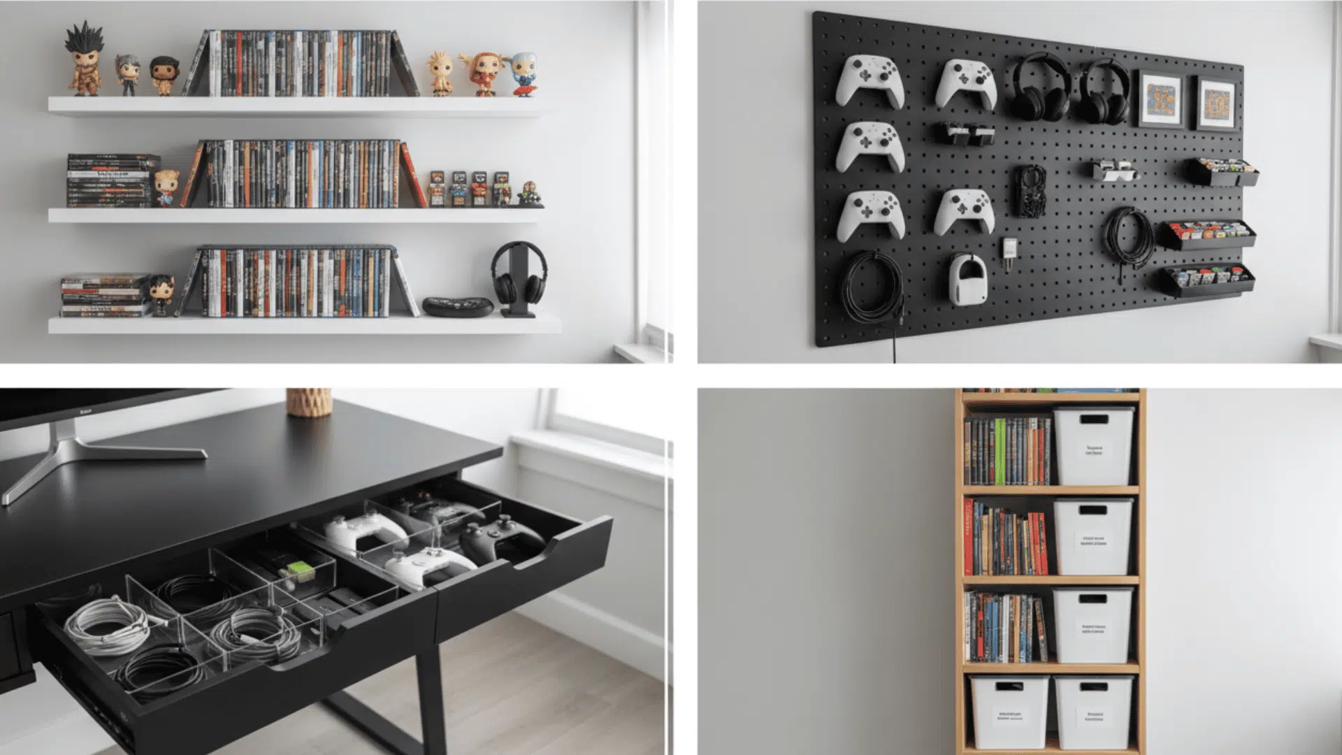 Storage and Organization small game room ideas