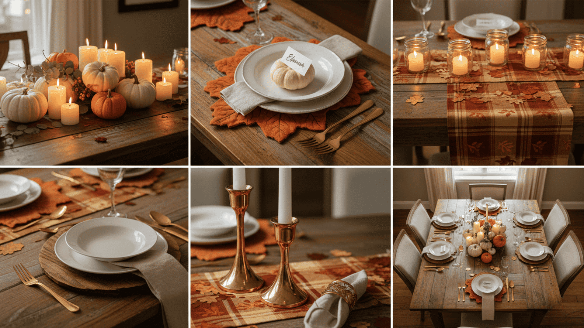 Thanksgiving Table Decoration Ideas