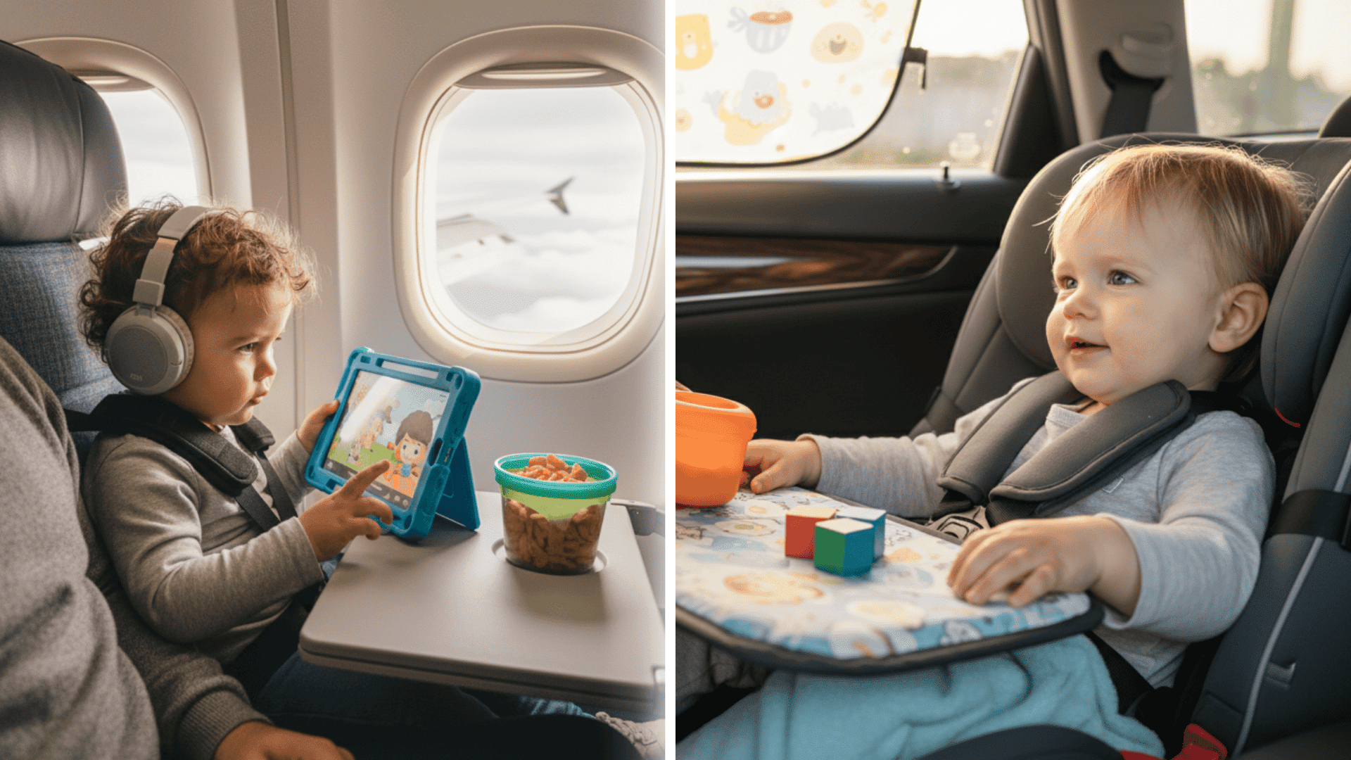 Tips for Traveling With a Toddler by Plane and Car