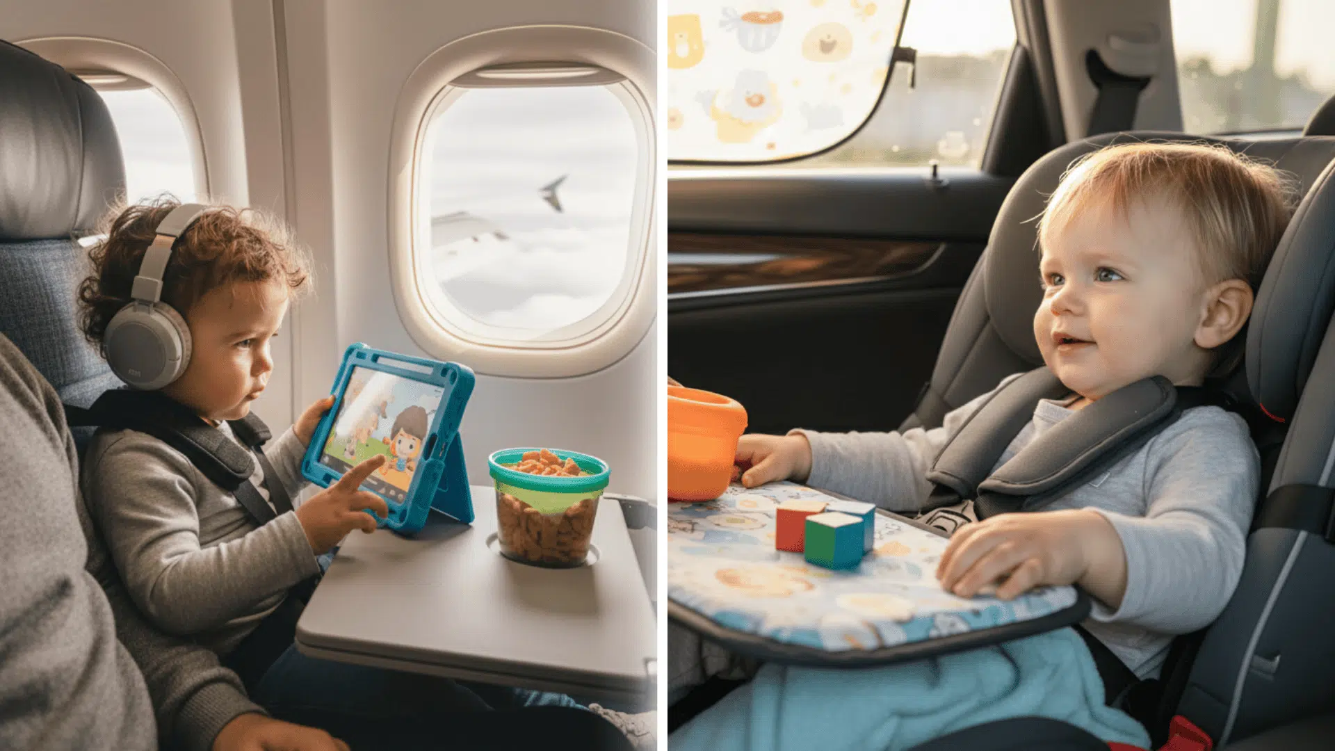 Tips for Traveling With a Toddler by Plane and Car