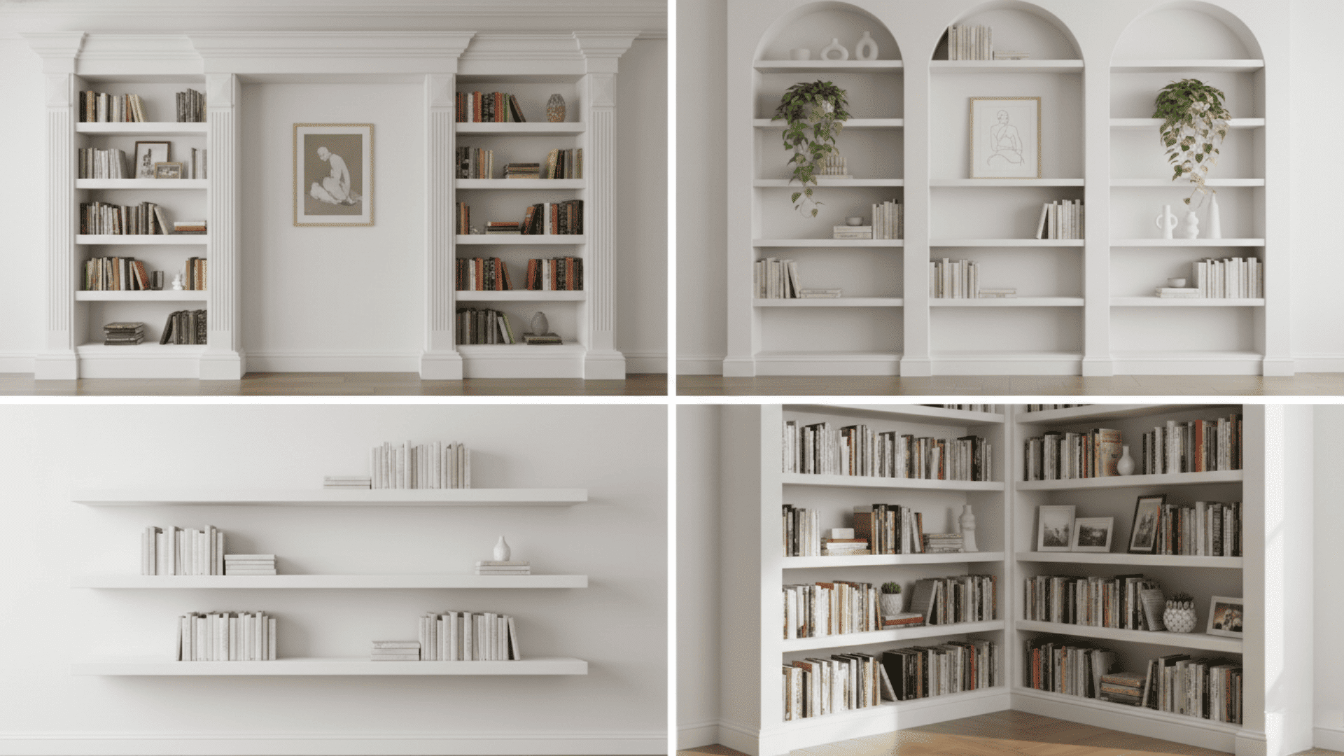 Types of Built In Bookcase Styles to Consider