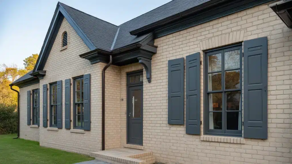 Warm Beige Brick Charcoal Gray Trim.png