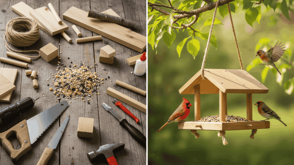 diy bird feeder