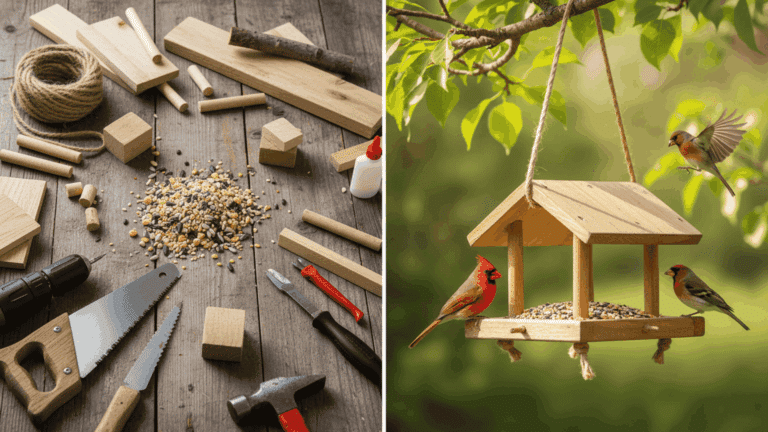 diy bird feeder