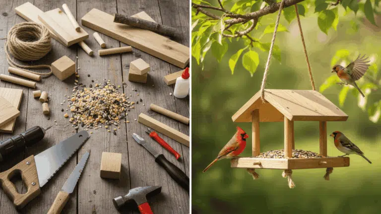 diy bird feeder
