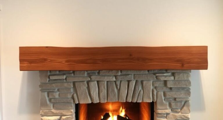 diy fireplace mantel