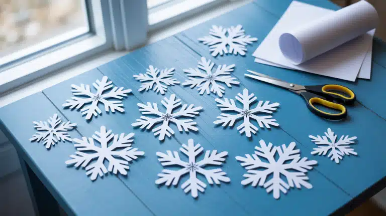 diy snowflakes