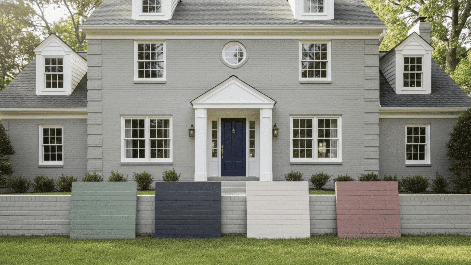 16 Exterior Brick Paint Color Ideas That Work - Meredith Plays