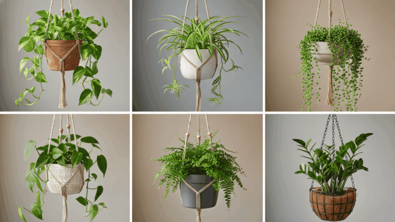 low light hanging plants