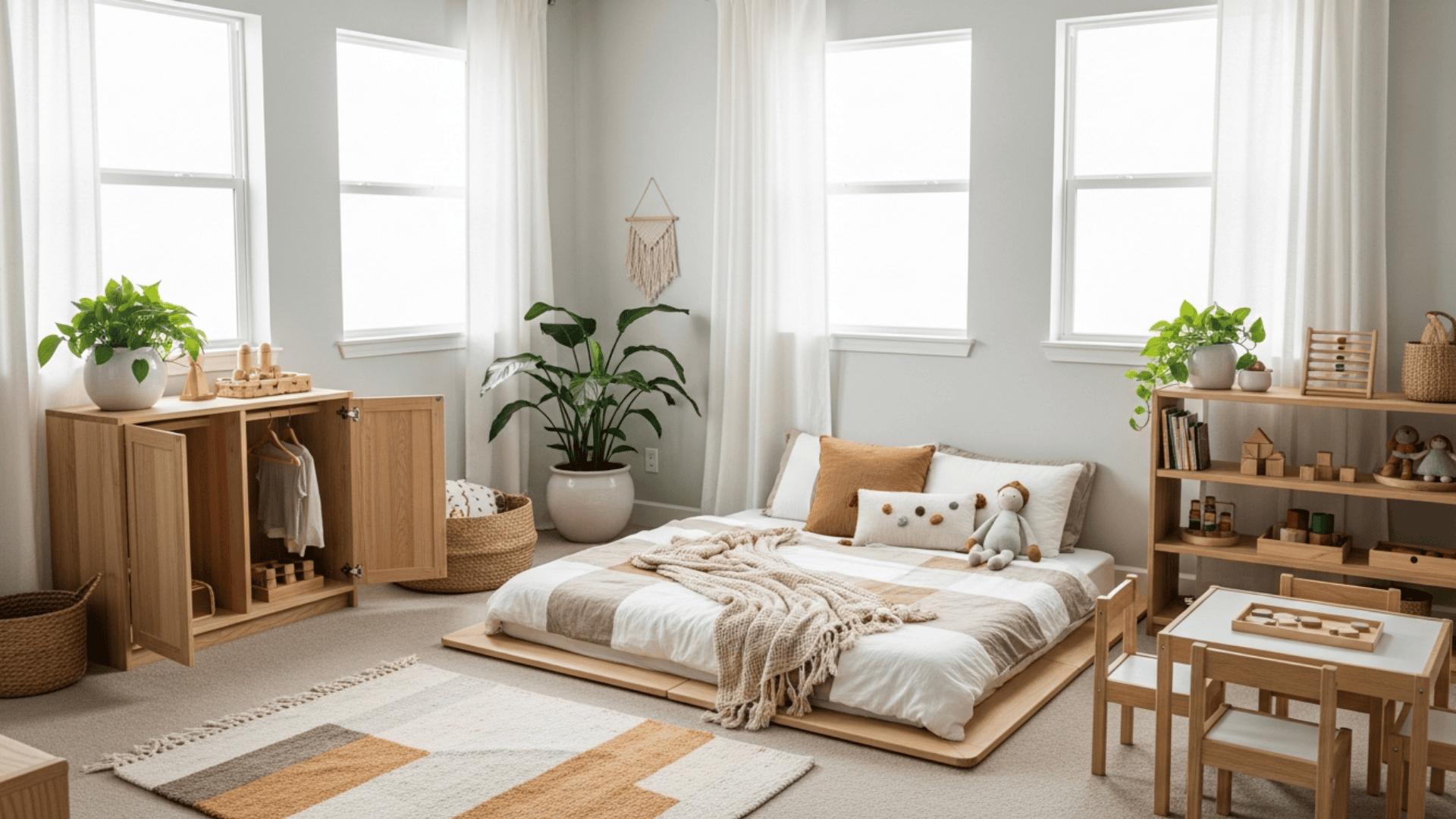 Montessori Bedroom: Complete How-To Guide with Ideas - Meredith Plays