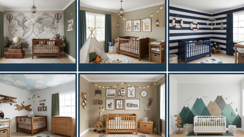 Adventure & Travel Nursery Themes