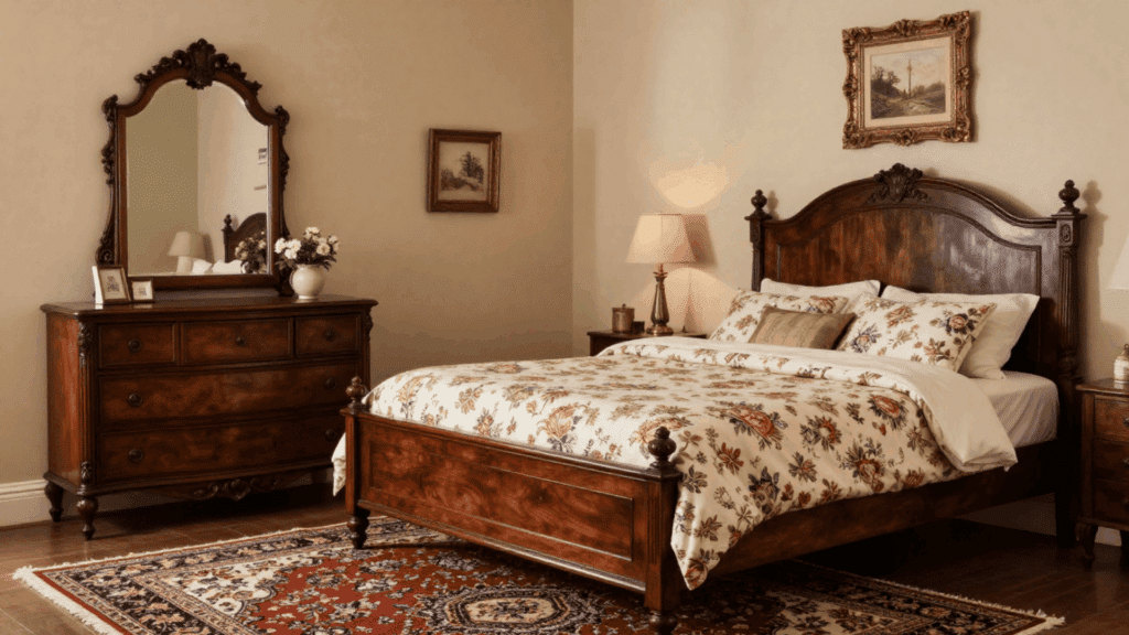 Antiqu Aesthetic Bedroom