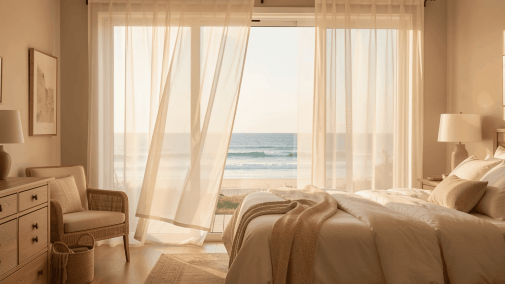 Choose Linen or Sheer Curtains