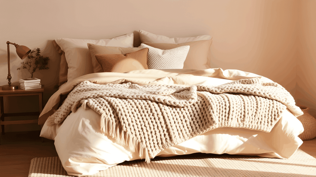 Cozy Neutral Bedroom Aesthetic