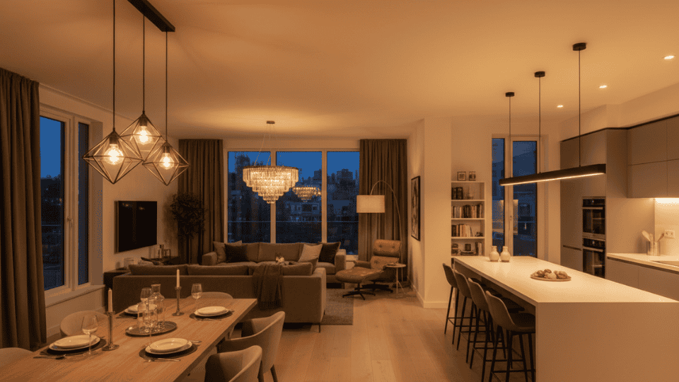 Defined Spaces with Lighting