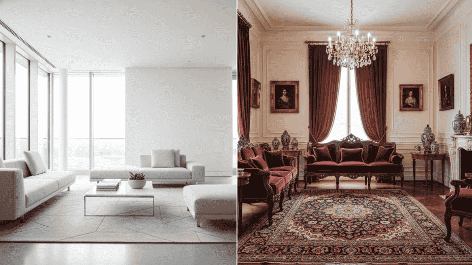 Difference Between Modern and Traditional Luxury Design