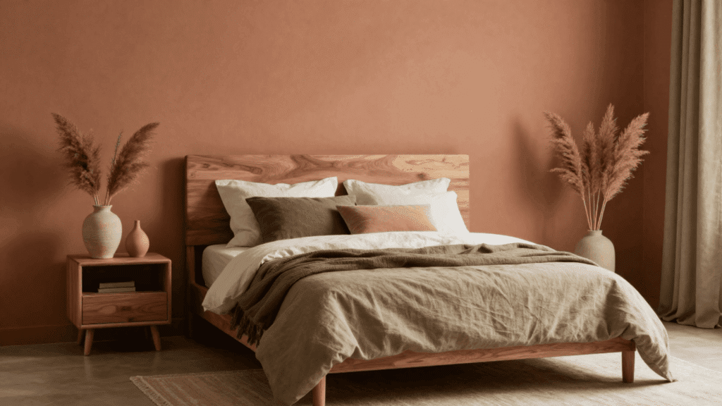 Earth Aesthetic Bedroom