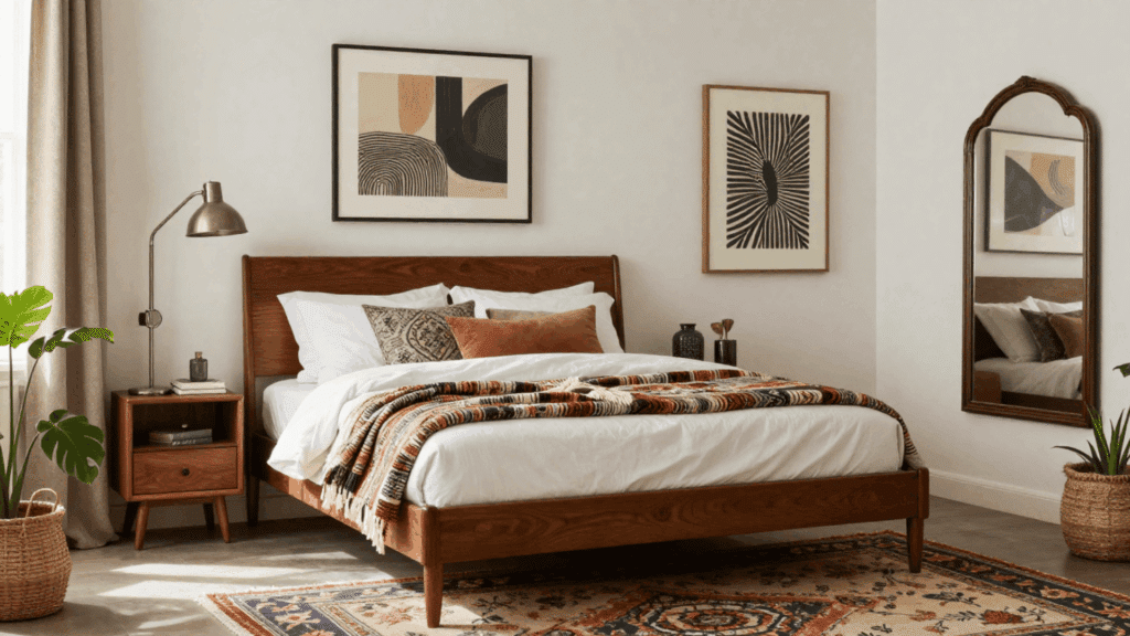 Eclectic Aesthetic Bedroom