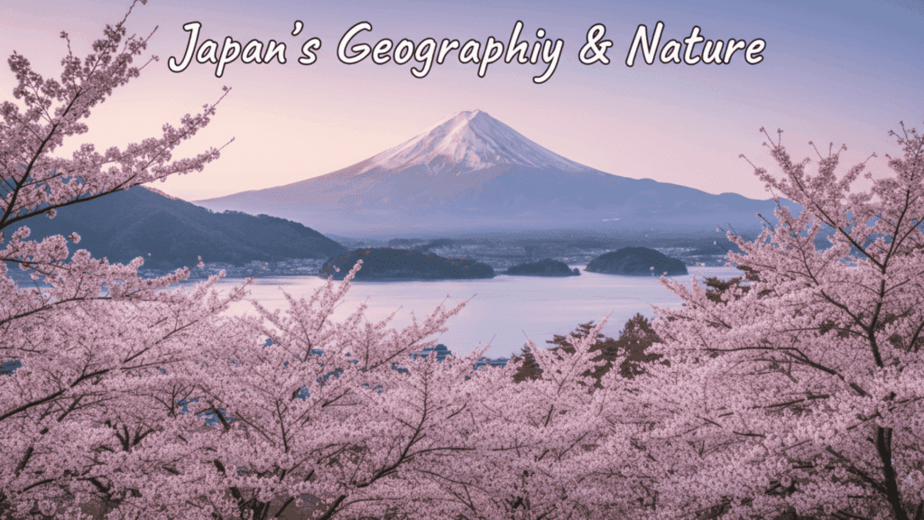 Geography and nature facts about japan