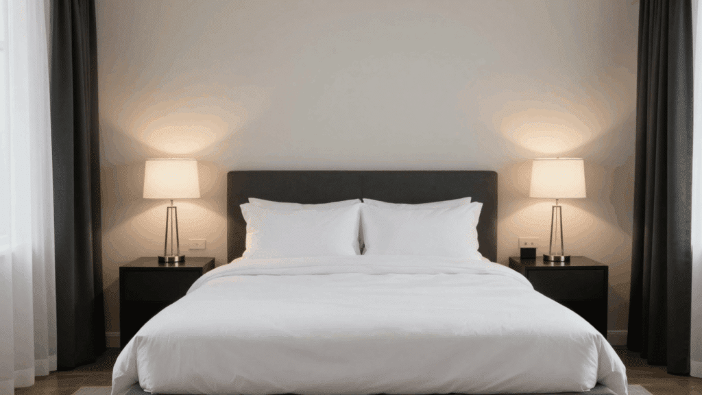 Hotel Inspired Aesthetic Bedroom