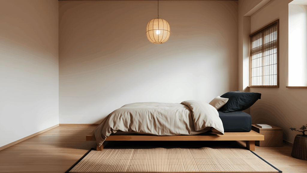 Japandi Aesthetic Bedroom