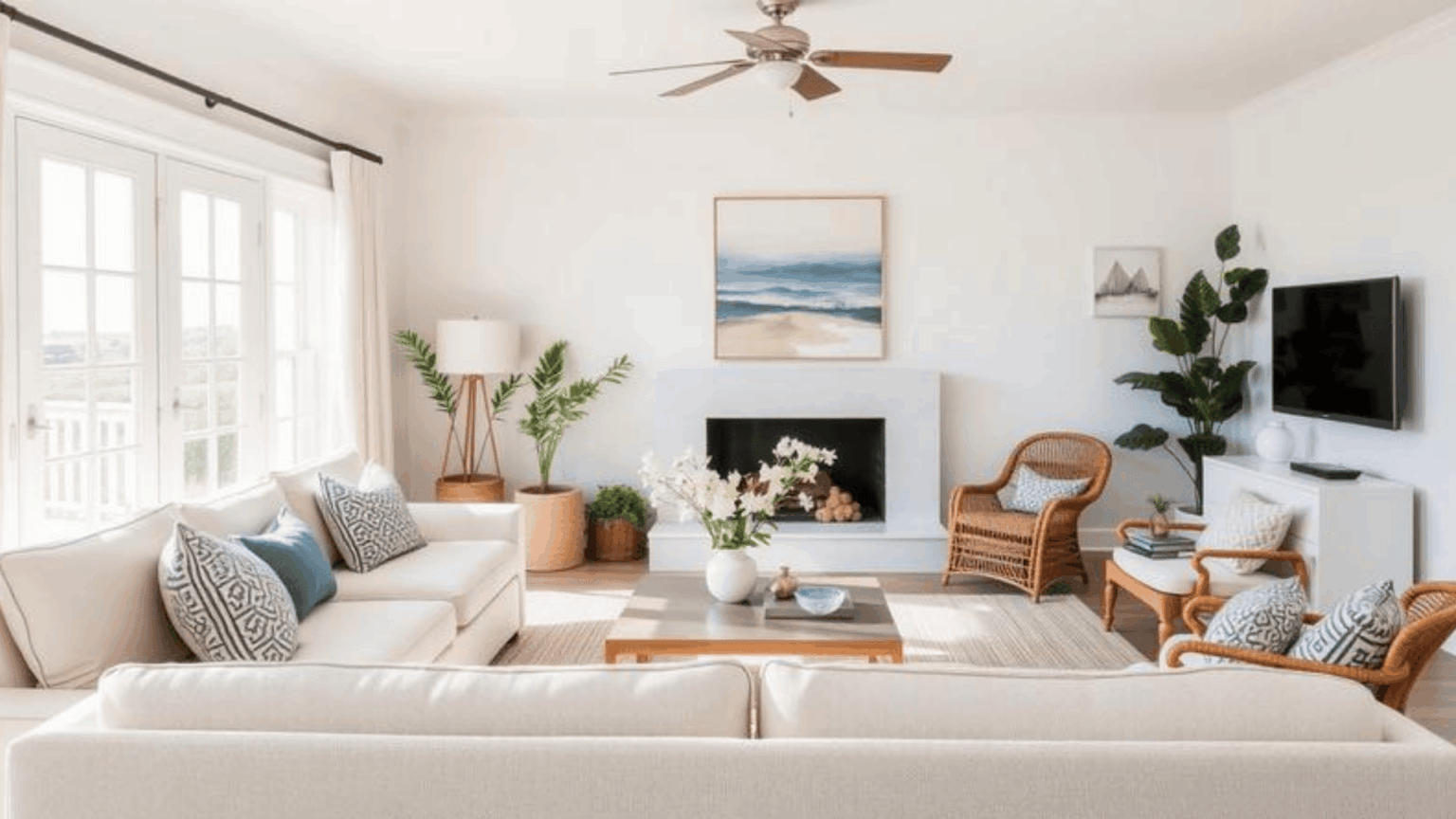Modern Coastal Interior Design: 17 Easy Ideas - Meredith Plays