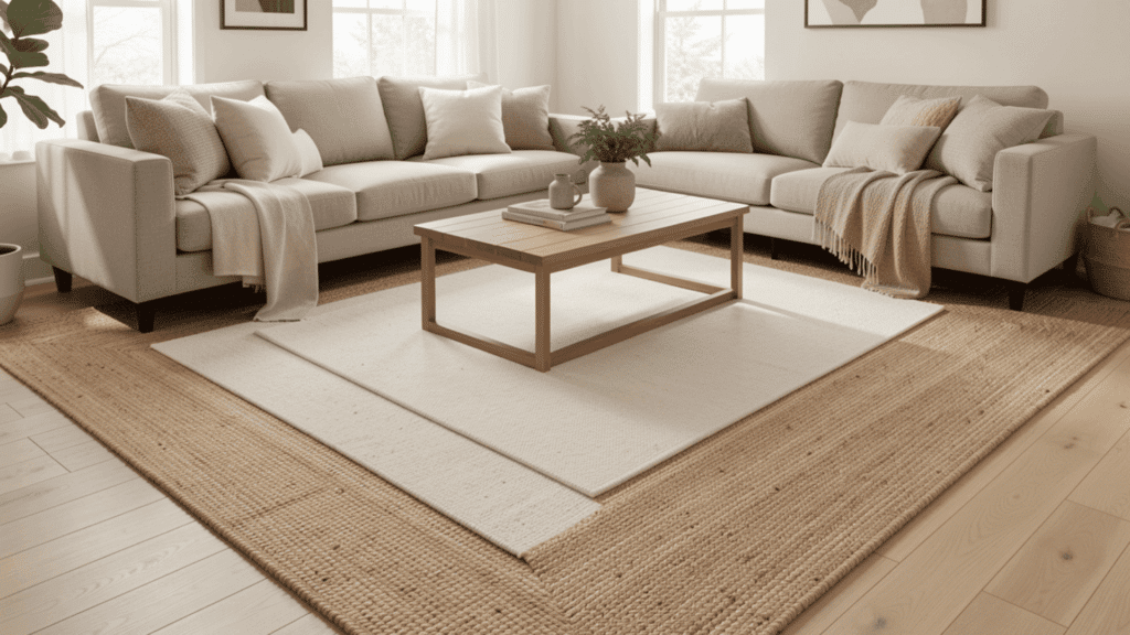 Layer Neutral Rugs