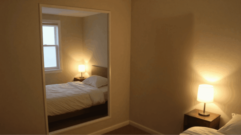 Mirrors Placed Opposite Light Sources