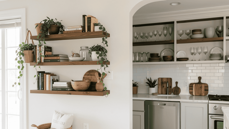 Open Shelving