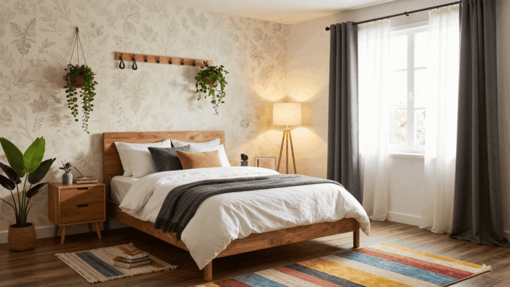 Renter Friendly Aesthetic Bedroom