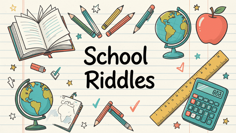 School & Learning Riddles
