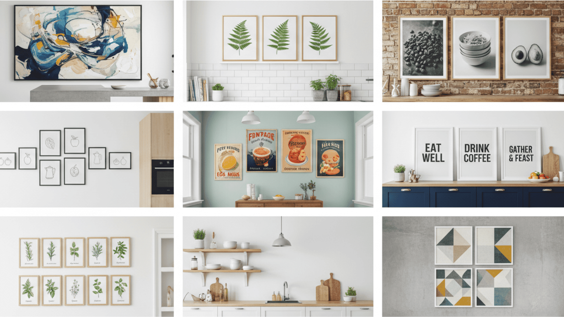 Wall Art and Framed Displays