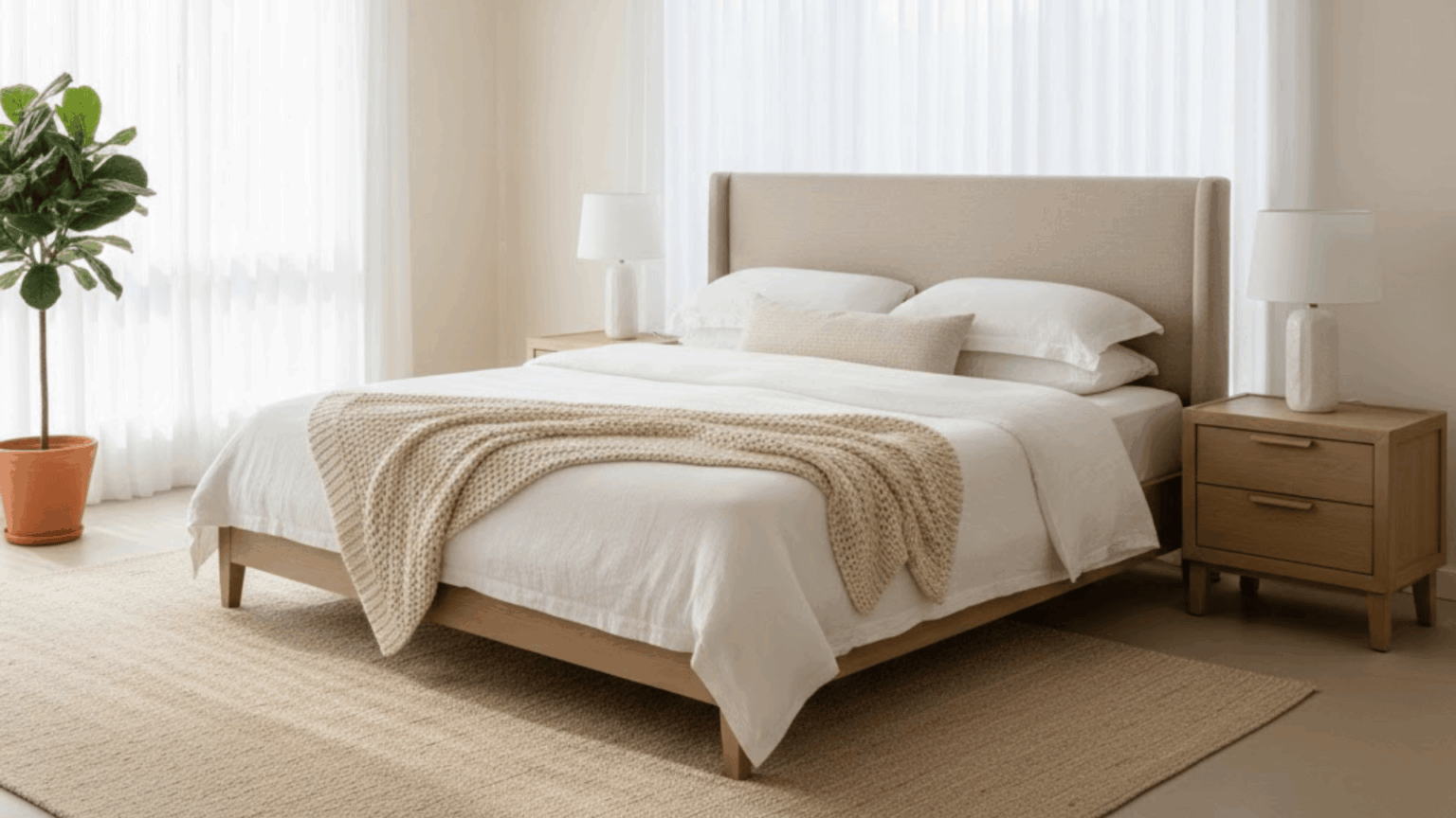 What Is the Right Bedroom Size for a King Bed? - Meredith Plays
