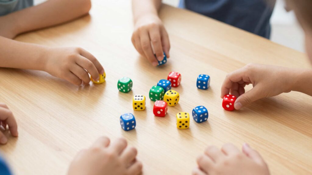 dice games for kids