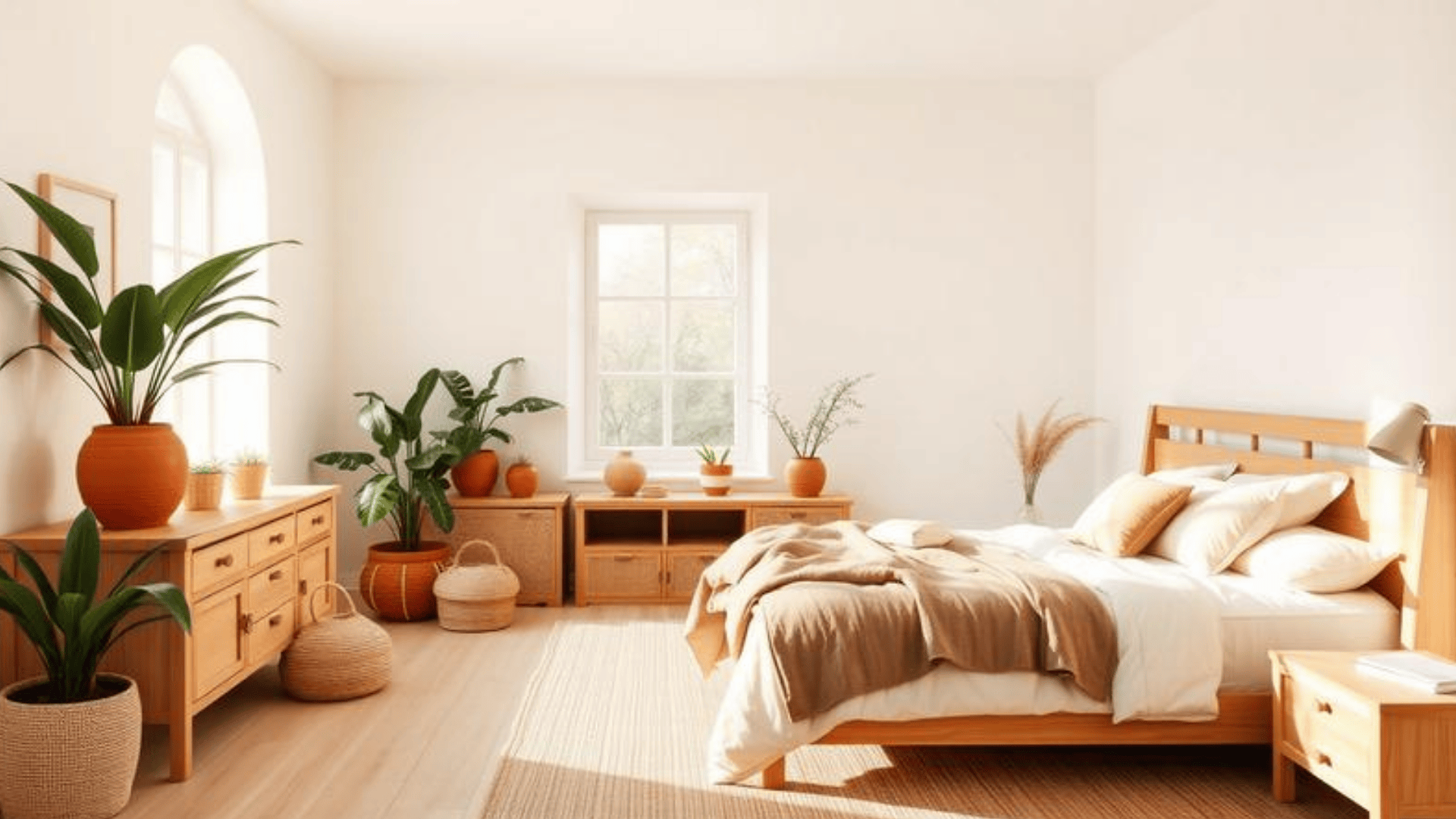 51 Earthy Bedroom Ideas for a Natural Bedroom - Meredith Plays