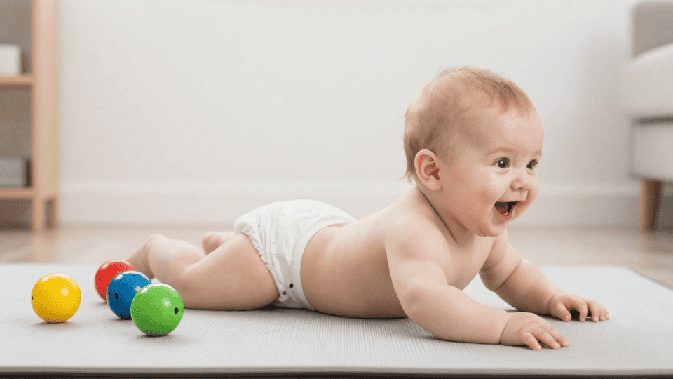 tummy time newborn position