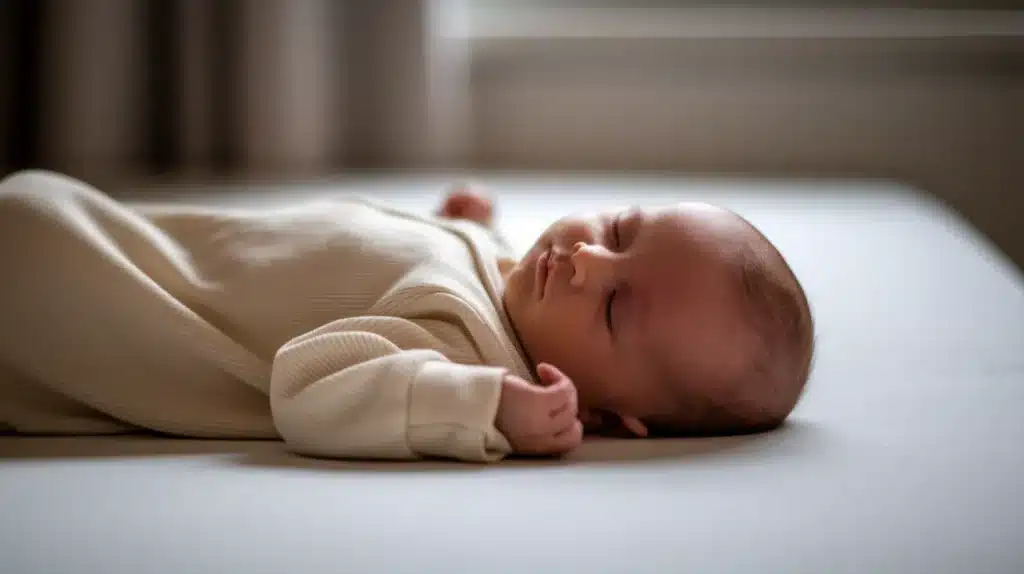 Back Sleeping with Head Gently Turned to One Side